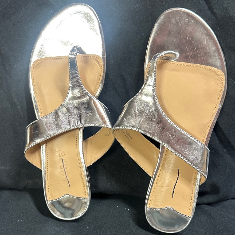 J. Crew Silver Women's Sandals